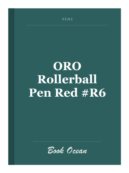 ORO Rollerball Pen Red #R6
