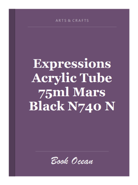 Expressions Acrylic Tube 75ml Mars Black N740 N