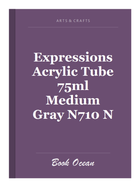Expressions Acrylic Tube 75ml Medium Gray N710 N