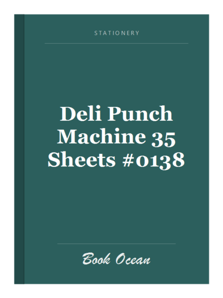 Deli Punch Machine 35 Sheets #0138