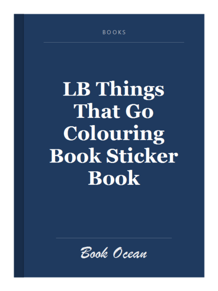 LB Things That Go Colouring Book Sticker Book