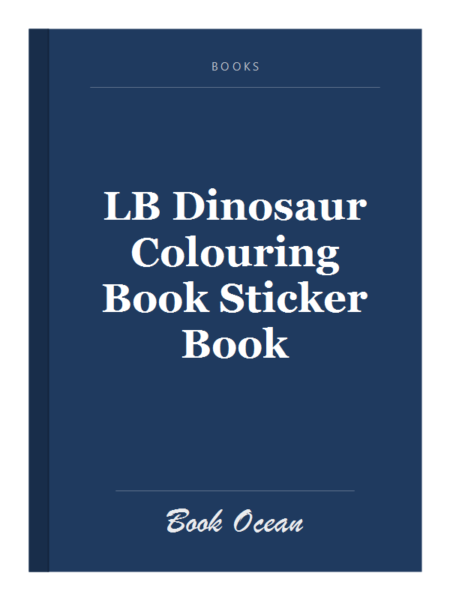 LB Dinosaur Colouring Book Sticker Book
