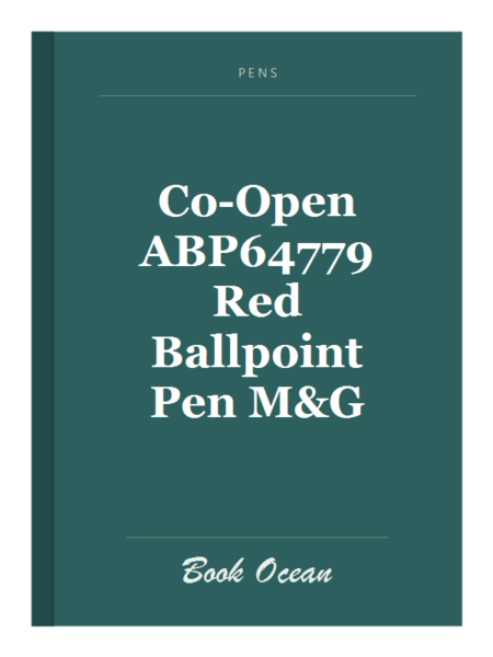 Co-Open ABP64779 Red Ballpoint Pen M&G