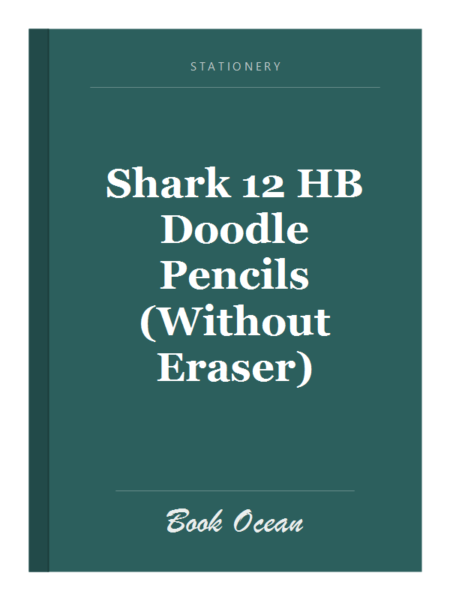 Shark 12 HB Doodle Pencils (Without Eraser)