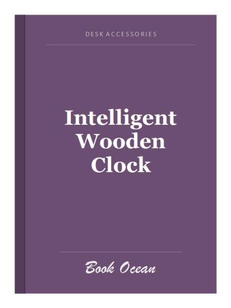Intelligent Wooden Clock