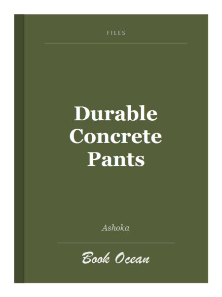 Durable Concrete Pants