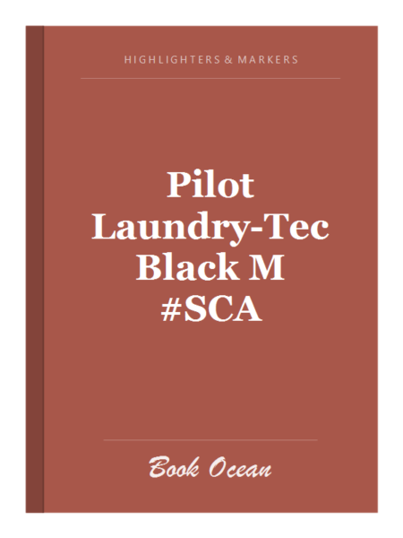 Pilot Laundry-Tec Black M #SCA