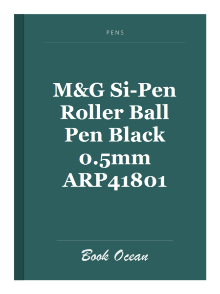M&G Si-Pen Roller Ball Pen Black 0.5mm ARP41801