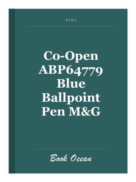 Co-Open ABP64779 Blue Ballpoint Pen M&G