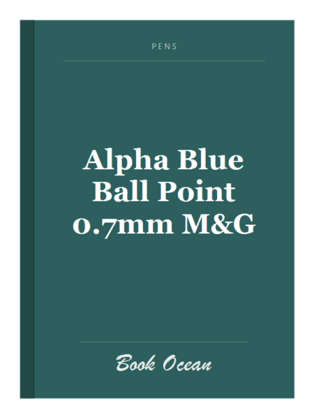 Alpha Blue Ball Point 0.7mm M&G