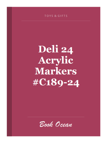 Deli 24 Acrylic Markers #C189-24