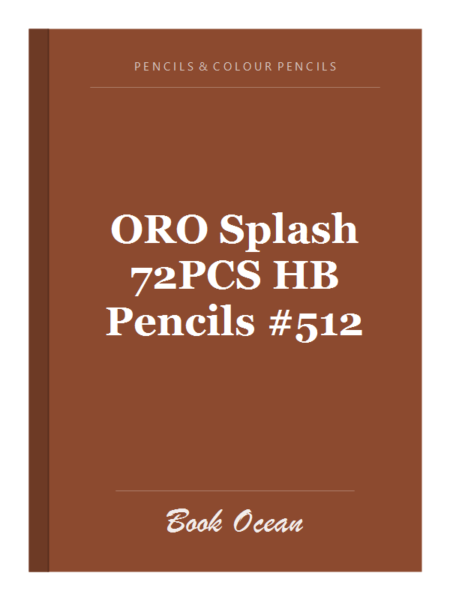 ORO Splash 72PCS HB Pencils #512