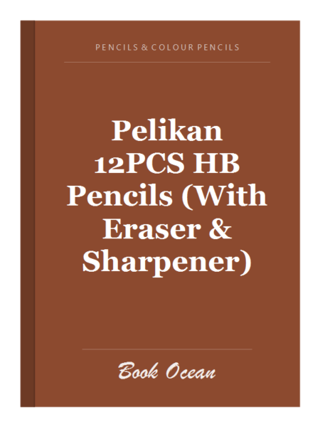 Pelikan 12PCS HB Pencils (With Eraser & Sharpener)