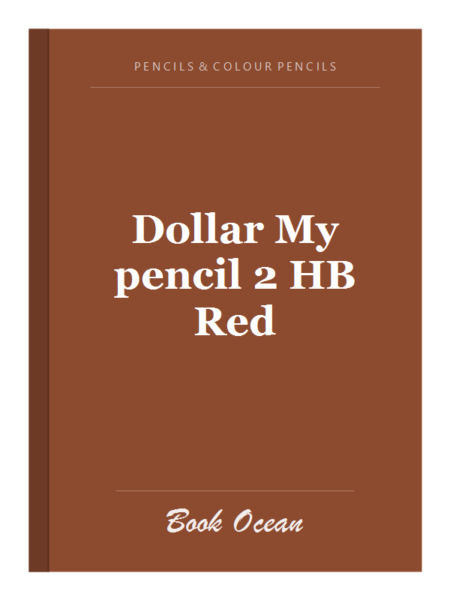Dollar My pencil 2 HB Red