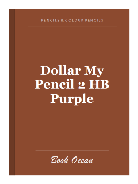 Dollar My Pencil 2 HB Purple
