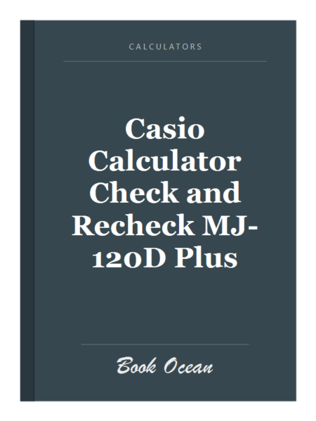 Casio Calculator Check and Recheck MJ-120D Plus