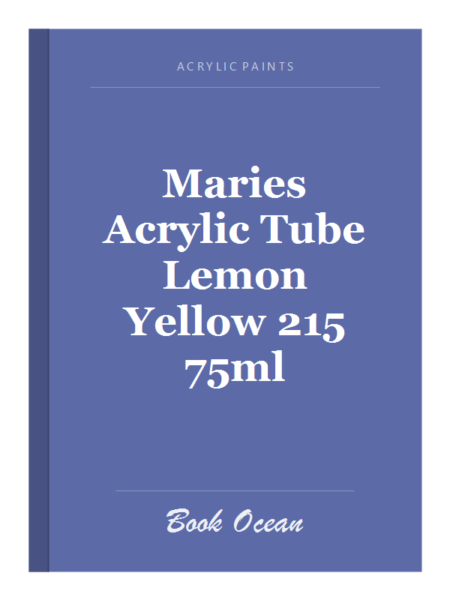 Maries Acrylic Tube Lemon Yellow 215 75ml