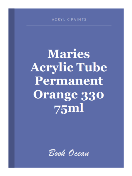 Maries Acrylic Tube Permanent Orange 330 75ml