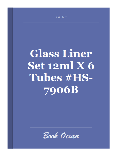Glass Liner Set 12ml X 6 Tubes #HS-7906B