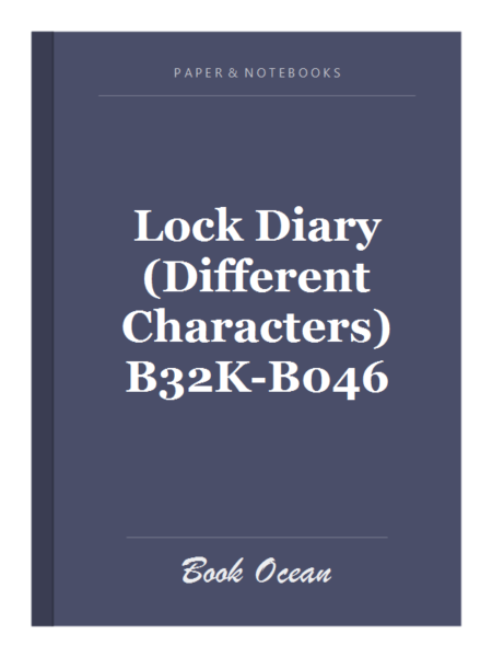 Lock Diary (Different Characters) B32K-B046
