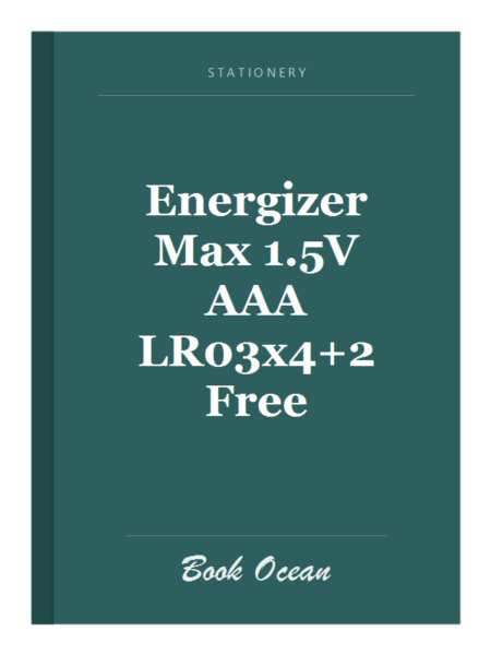 Energizer Max 1.5V AAA LR03x4+2 Free