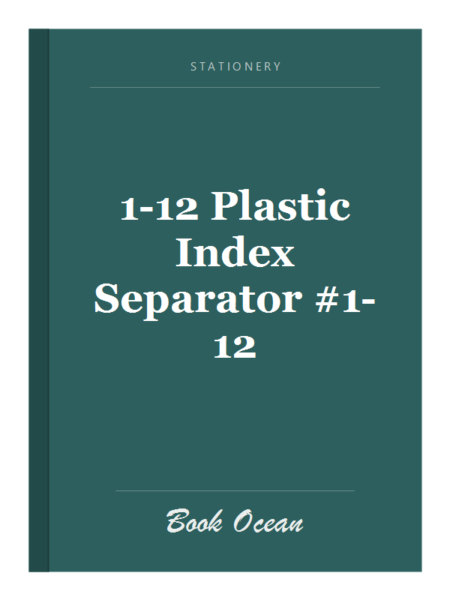 1-12 Plastic Index Separator #1-12