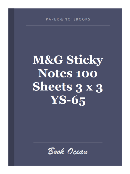 M&G Sticky Notes 100 Sheets 3 x 3  YS-65