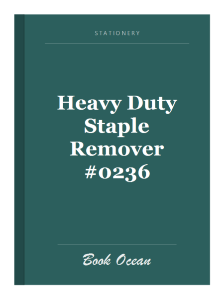 Heavy Duty Staple Remover #0236