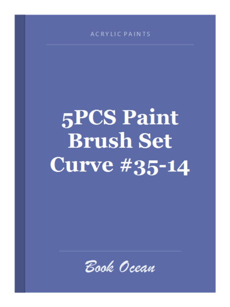 5PCS Paint Brush Set Curve #35-14