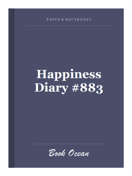 Happiness Diary #883