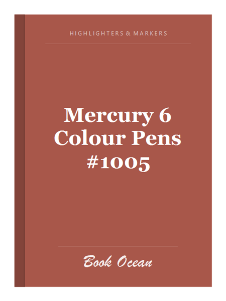 Mercury 6 Colour Pens #1005