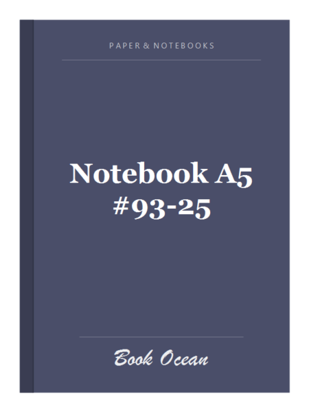 Notebook A5 #93-25