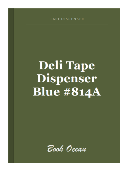 Deli Tape Dispenser Blue #814A