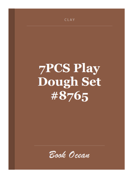 7PCS Play Dough Set #8765