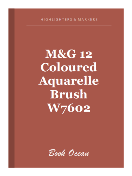 M&G 12 Coloured Aquarelle Brush W7602