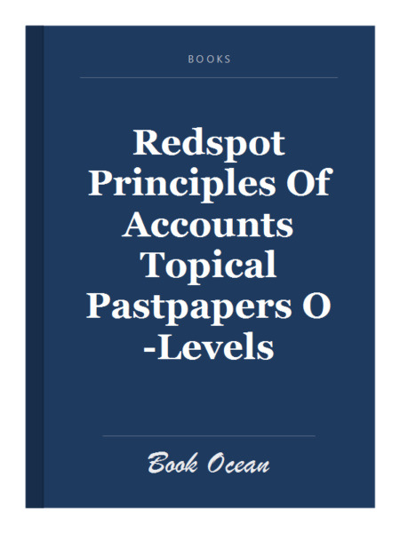 Redspot Principles Of Accounts Topical Pastpapers O-Levels