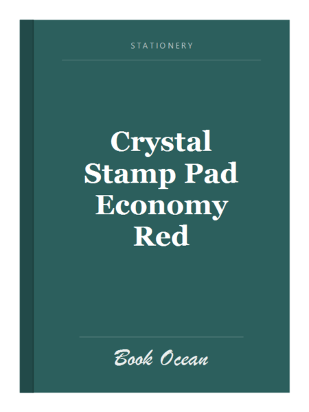 Crystal Stamp Pad Economy Red