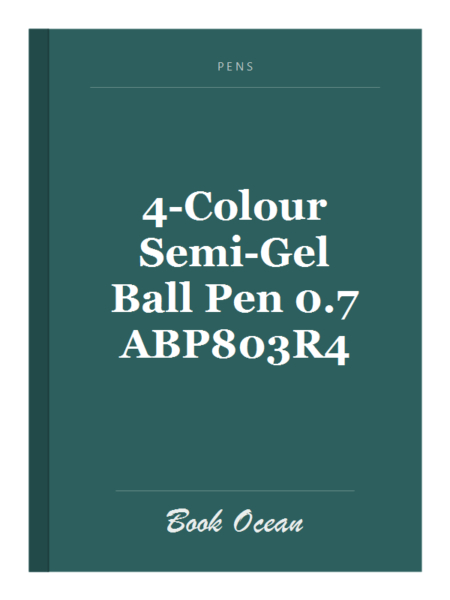 4-Colour Semi-Gel Ball Pen 0.7 ABP803R4