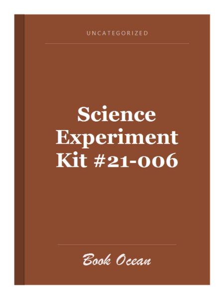 Science Experiment Kit #21-006