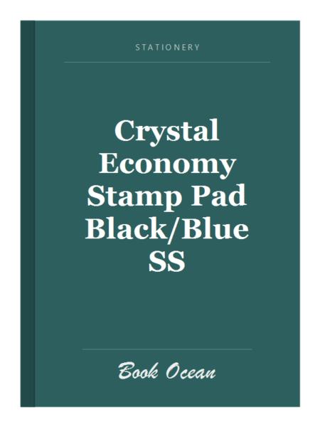 Crystal Economy Stamp Pad Black/Blue SS