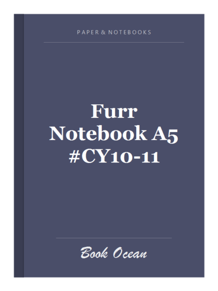 Furr Notebook A5 #CY10-11