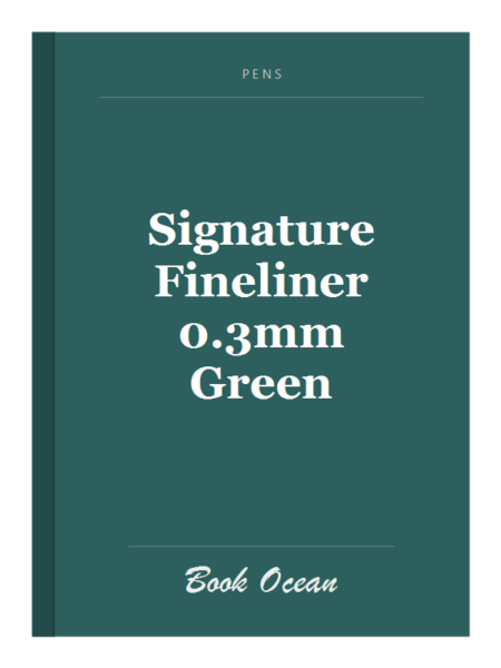 Signature Fineliner 0.3mm Green