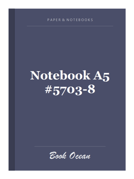 Notebook A5 #5703-8