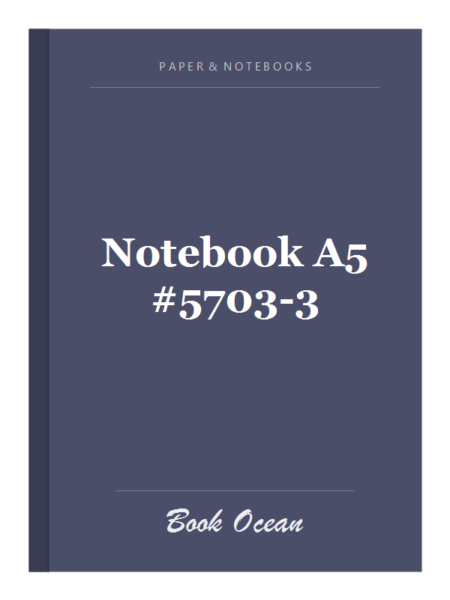 Notebook A5 #5703-3