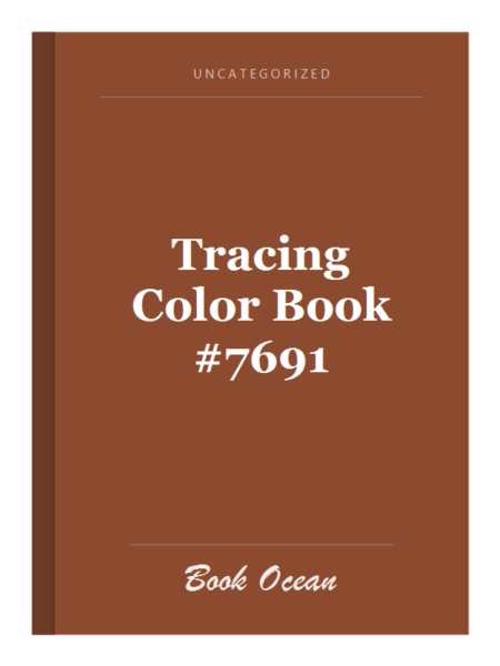 Tracing Color Book #7691