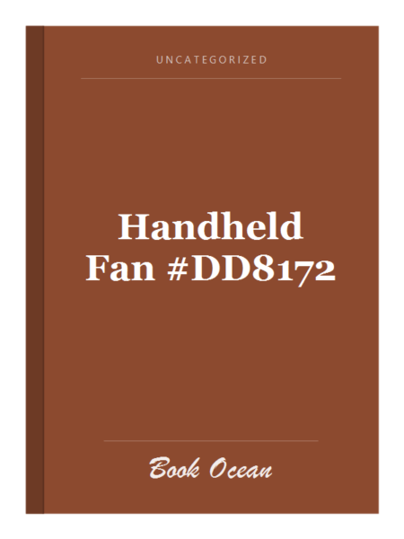 Handheld Fan #DD8172