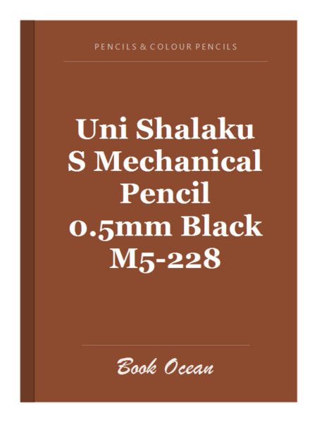 Uni Shalaku S Mechanical Pencil 0.5mm Black M5-228