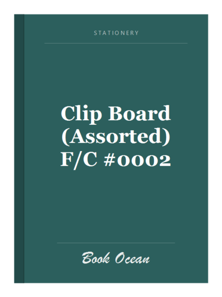 Clip Board (Assorted) F/C #0002