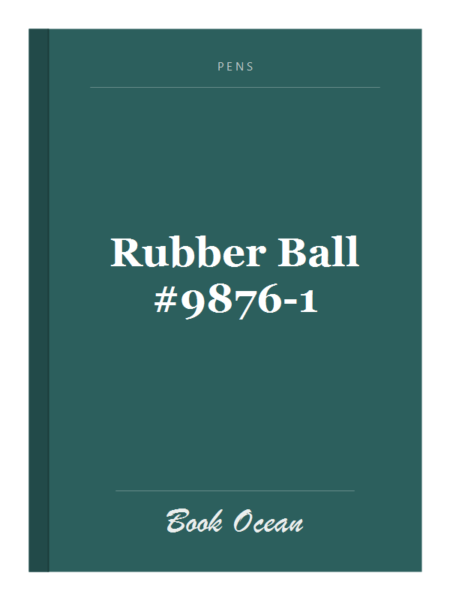 Rubber Ball #9876-1
