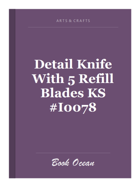 Detail Knife With 5 Refill Blades KS #I0078